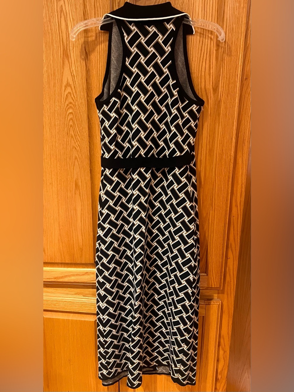 Diane von Furstenberg for Target Vintage Weave Knit Wrap Midi Dress Size Small - Picture 9 of 11